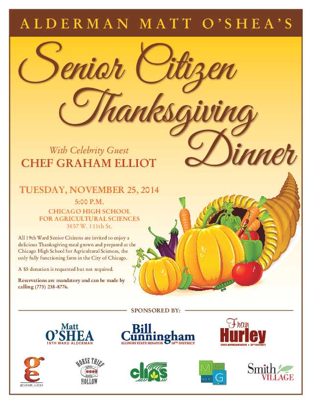 senior citizen thanksgiving dinner 19th ward online thanksgiving lunch for school flyer
