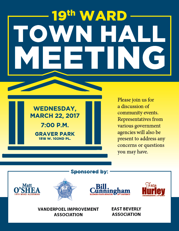 Town Hall Meeting 19th Ward Online