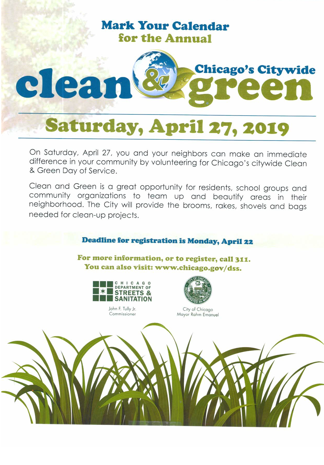 Clean And Green Chicago 19th Ward Online